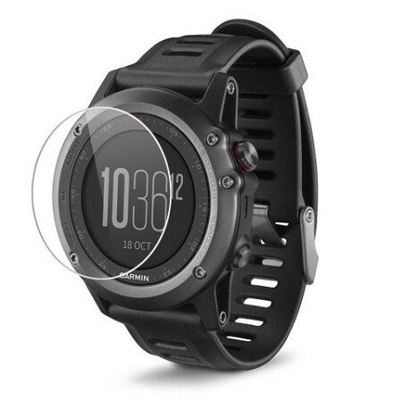 Folie de protectie iUni pentru Smartwatch Garmin Fenix 3 Plastic Transparent