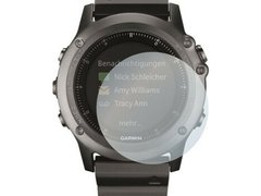 Folie de protectie iUni pentru Smartwatch Garmin Fenix 3 Plastic Transparent